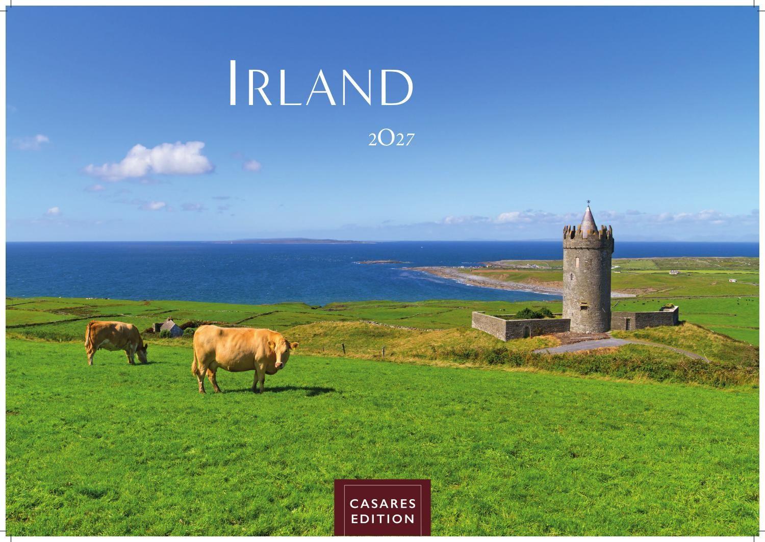 Vorderes Coverbild Irland Kalender 2027 - Wandkalender | Fotokalender 24x35cm - . Irish Charme | Perfekt für Fans & Reiseliebhaber