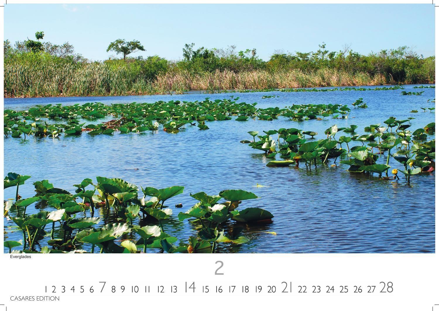 Beispielinhalt (Bild) Florida Kalender 2027 - Wandkalender | Fotokalender Nordamerika 35x50cm Traumhafte Landschaften & Küstenstädte voller Lebensfreude, perfekt als Geschenkidee