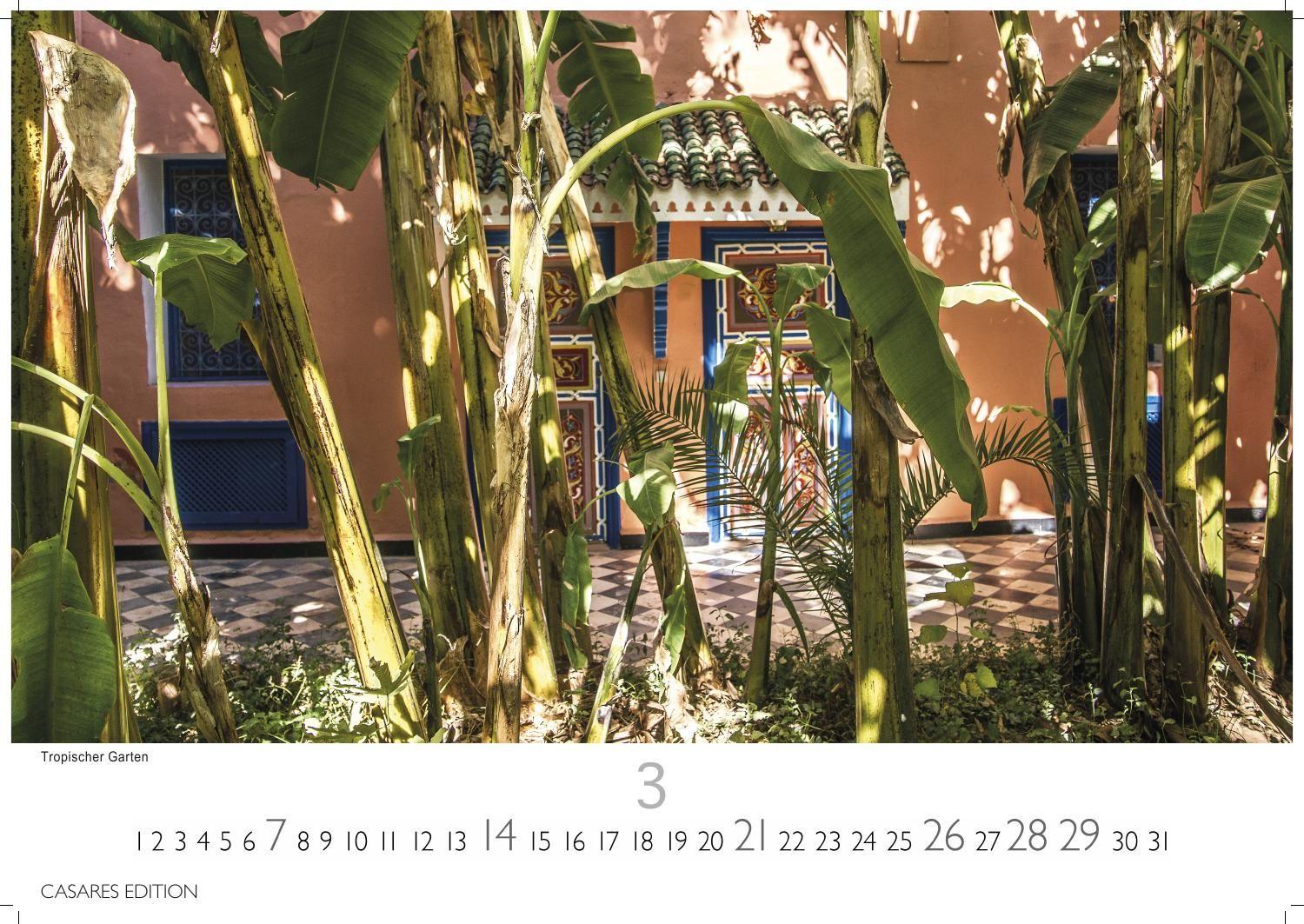 Beispielinhalt (Bild) Marokko Kalender 2027 - Wandkalender | Fotokalender Afrika 35x50 cm - Hochwertiger . für das Jahr 2027 - mit beeindruckenden Bildern aus Marokko.