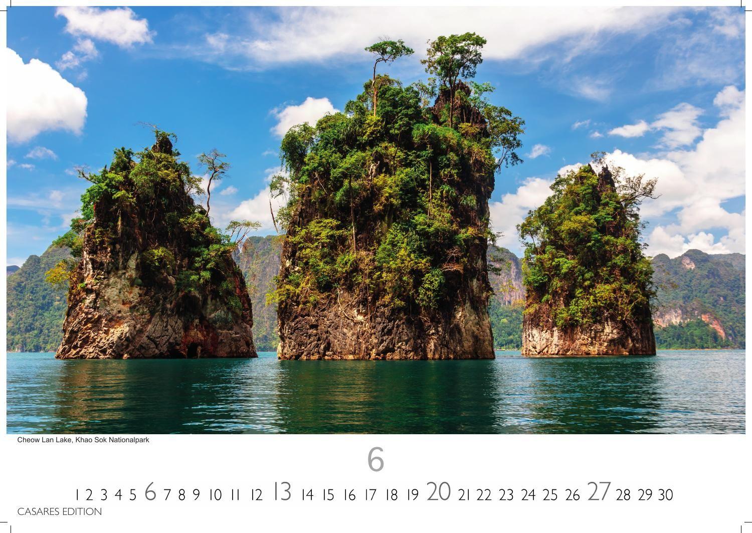 Beispielinhalt (Bild) Thailand Kalender 2027 - Wandkalender | Fotokalender 24x35cm - Hochwertiger für 2027 - von der beeindruckenden Schönheit des Landes, Perfekt für Thailand-Liebhaber