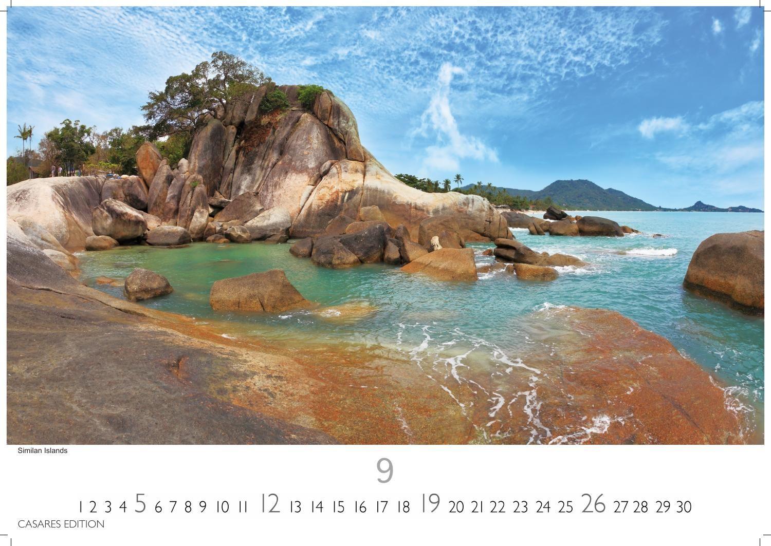 Beispielinhalt (Bild) Thailand Kalender 2027 - Wandkalender | Fotokalender 24x35cm - Hochwertiger für 2027 - von der beeindruckenden Schönheit des Landes, Perfekt für Thailand-Liebhaber