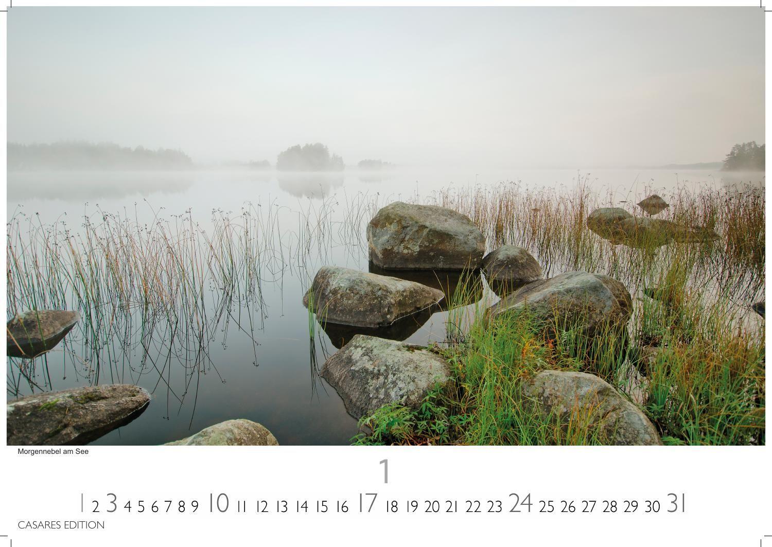 Beispielinhalt (Bild) Schweden Kalender 2027 - Wandkalender | Fotokalender Nordeuropa 35x50cm Grosses Format - Naturerlebnisse & Landschaften des Nordens - Hochwertiger . mit beeindruckenden Fotos