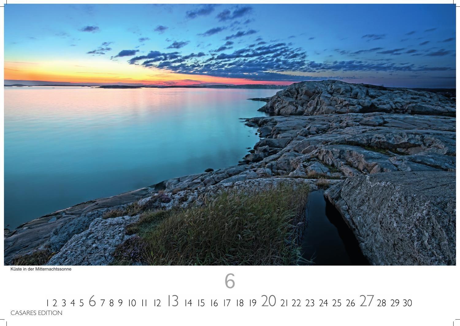 Beispielinhalt (Bild) Schweden Kalender 2027 - Wandkalender | Fotokalender Nordeuropa 35x50cm Grosses Format - Naturerlebnisse & Landschaften des Nordens - Hochwertiger . mit beeindruckenden Fotos