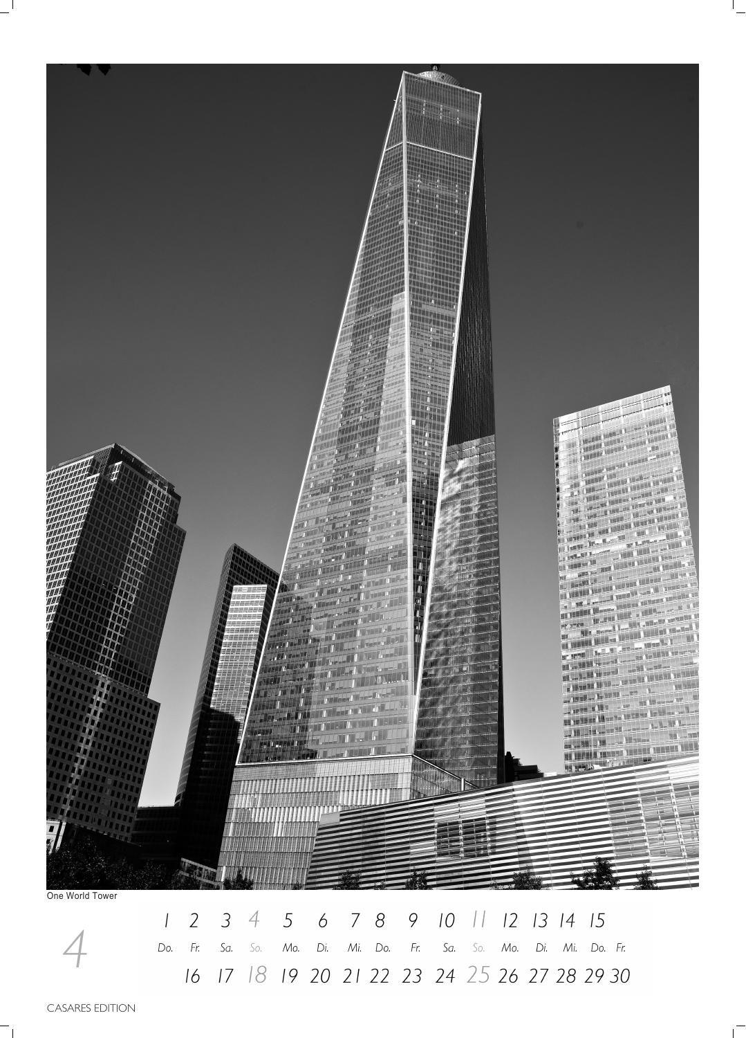 Beispielinhalt (Bild) New York schwarz-weiss Kalender 2027 - Wandkalender | Fotokalender Nordamerika 59x42cm Grosses Format - Eleganter Schwarz-Weiß-Print mit beeindruckenden New York City Motiven