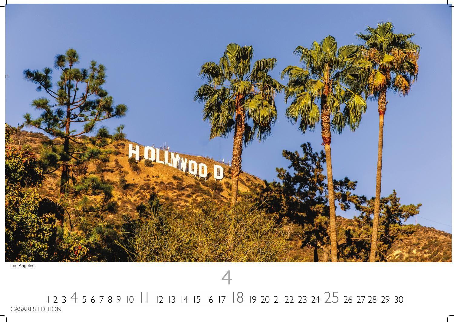 Beispielinhalt (Bild) Kalifornien Kalender 2027 - Wandkalender | Fotokalender Nordamerika 24x35cm - Sonnenstaat pur: Strände, Städte & Naturwunder als stimmungsvolle Wanddeko erleben