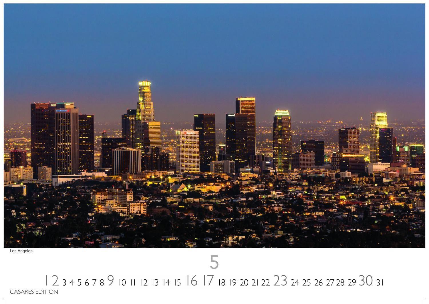 Beispielinhalt (Bild) Kalifornien Kalender 2027 - Wandkalender | Fotokalender Nordamerika 24x35cm - Sonnenstaat pur: Strände, Städte & Naturwunder als stimmungsvolle Wanddeko erleben