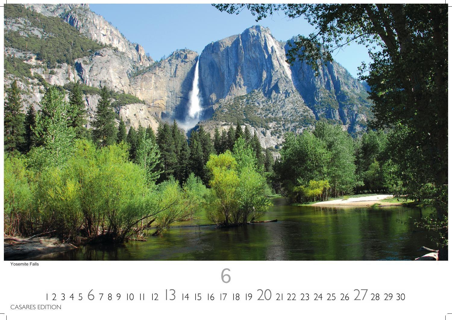 Beispielinhalt (Bild) Kalifornien Kalender 2027 - Wandkalender | Fotokalender Nordamerika 24x35cm - Sonnenstaat pur: Strände, Städte & Naturwunder als stimmungsvolle Wanddeko erleben