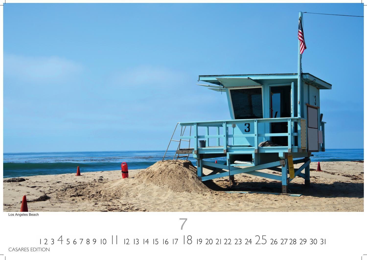 Beispielinhalt (Bild) Kalifornien Kalender 2027 - Wandkalender | Fotokalender Nordamerika 24x35cm - Sonnenstaat pur: Strände, Städte & Naturwunder als stimmungsvolle Wanddeko erleben