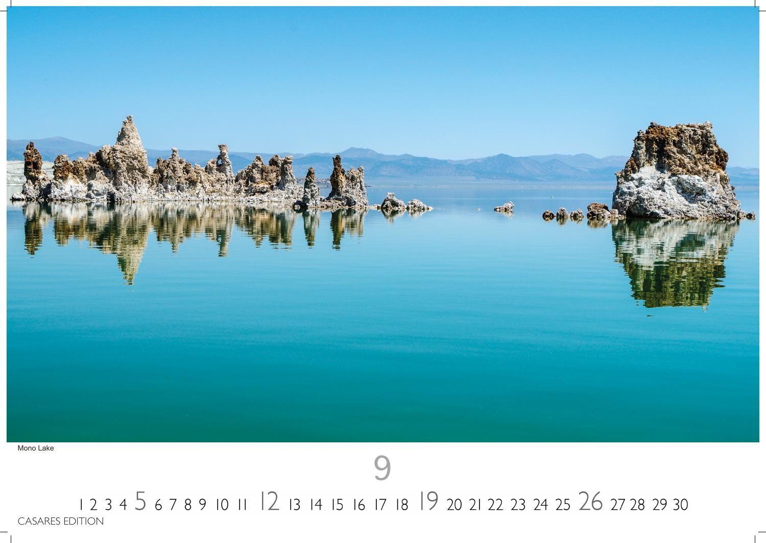 Beispielinhalt (Bild) Kalifornien Kalender 2027 - Wandkalender | Fotokalender Nordamerika 24x35cm - Sonnenstaat pur: Strände, Städte & Naturwunder als stimmungsvolle Wanddeko erleben