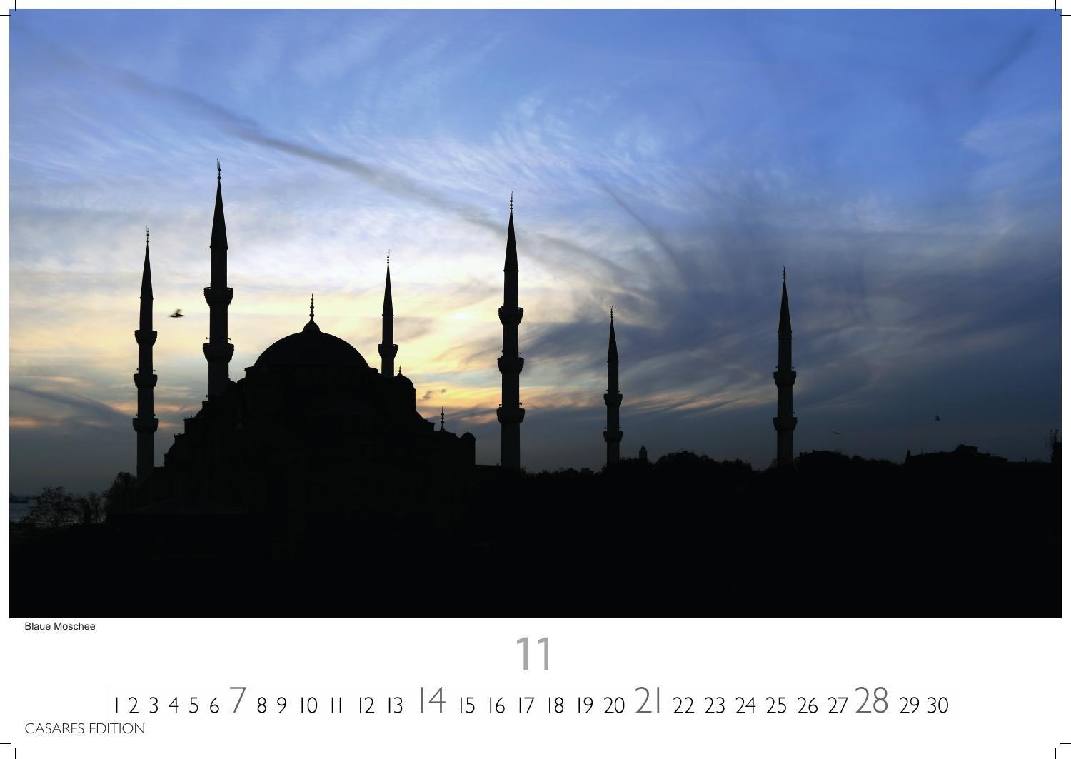 Beispielinhalt (Bild) Istanbul Kalender 2027 - Wandkalender | Fotokalender Türkei Vorderer Orient 35x50cm Großformat | . mit 12 faszinierenden Fotografien von Istanbul | Premium-Design |