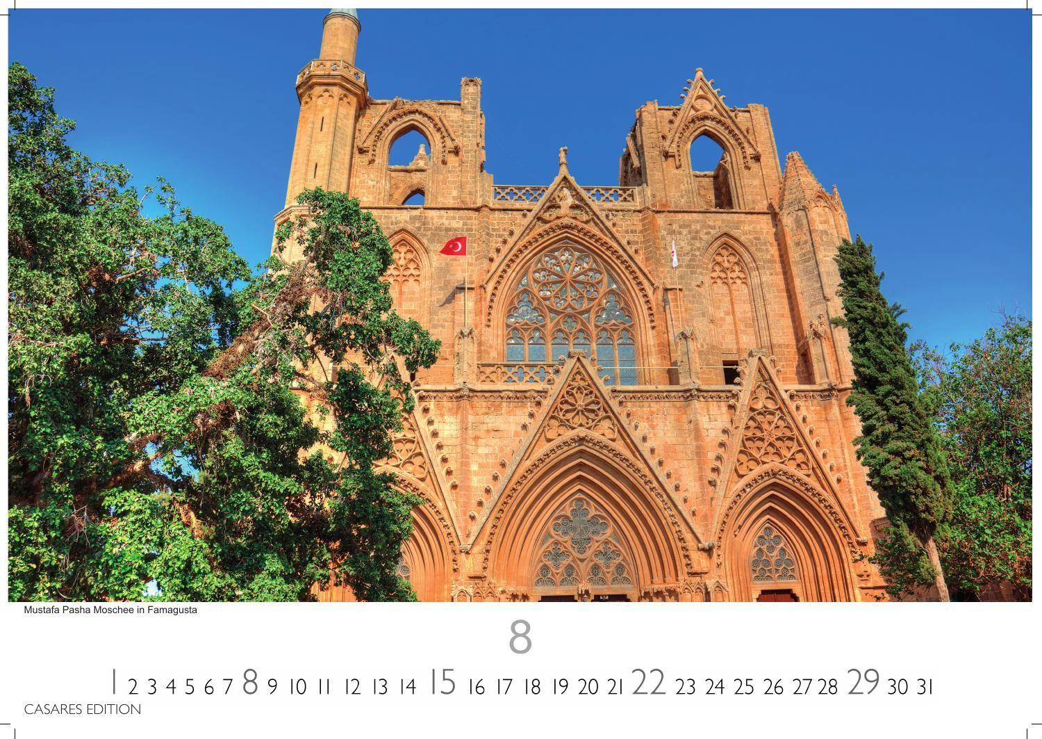 Beispielinhalt (Bild) Zypern Kalender 2027 - Wandkalender | Fotokalender Mittelmeer 24x35cm - Wunderschöne Fotografien von Zypern, Monat für Monat.