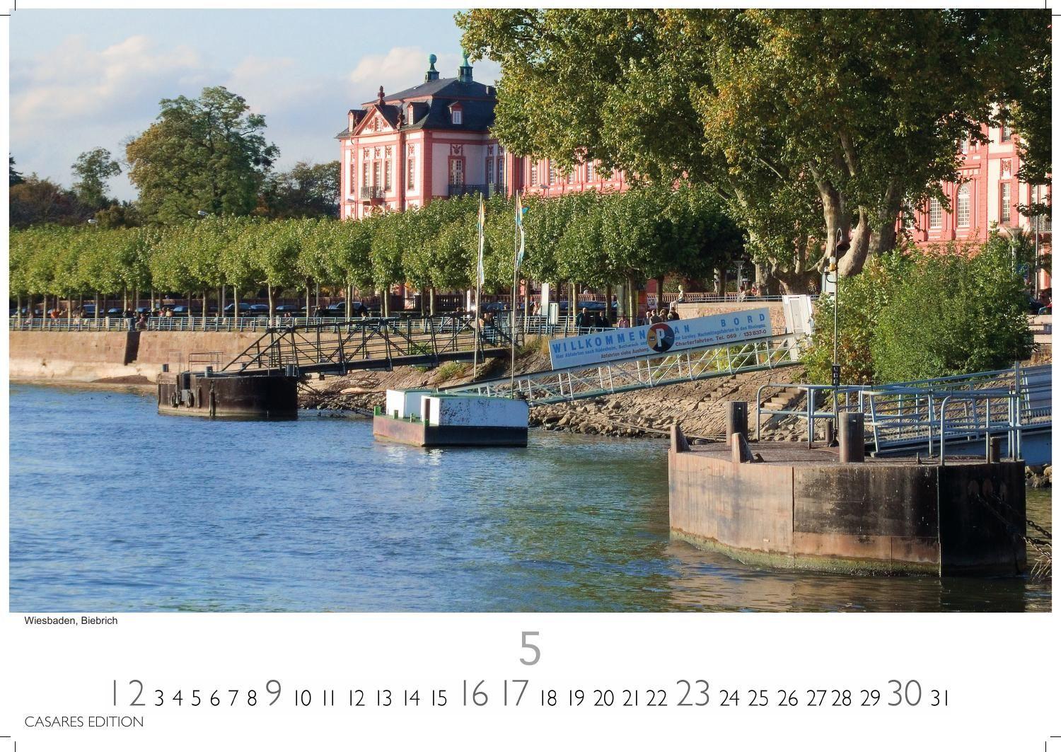 Beispielinhalt (Bild) Der Rhein Kalender 2027 - Wandkalender | Fotokalender Deutschland 50x35cm | mit 12 eindrucksvollen Aufnahmen von Flusslandschaften, Burgen und Weinregionen