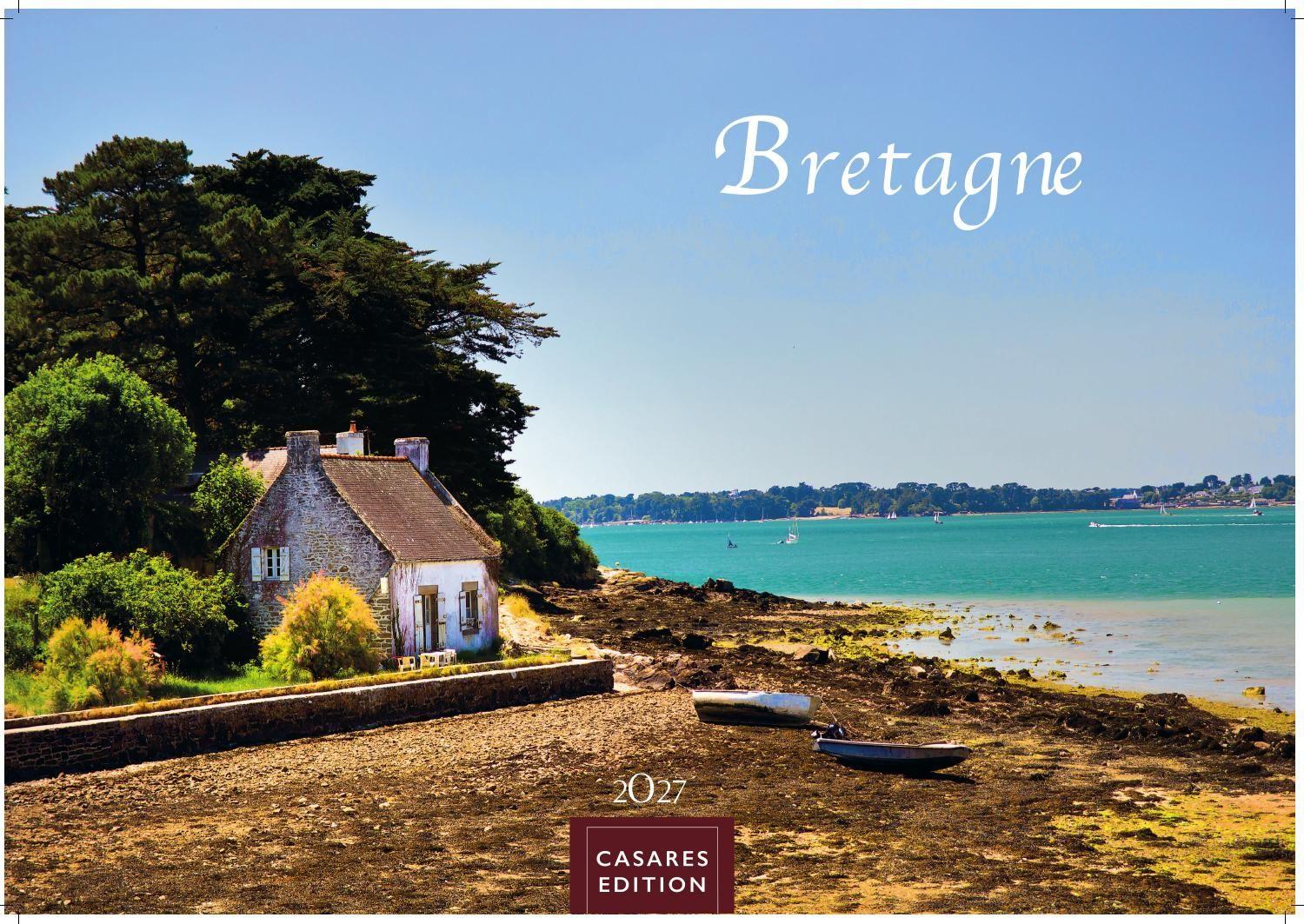 Vorderes Coverbild Bretagne Kalender 2027 - Wandkalender | Fotokalender Frankreich S 24x35cm - Hochwertiger .| wunderschöne Fotos | Natur, Küsten & Kultur der Region - Perfekt für Natur- und Reiseenthusiasten