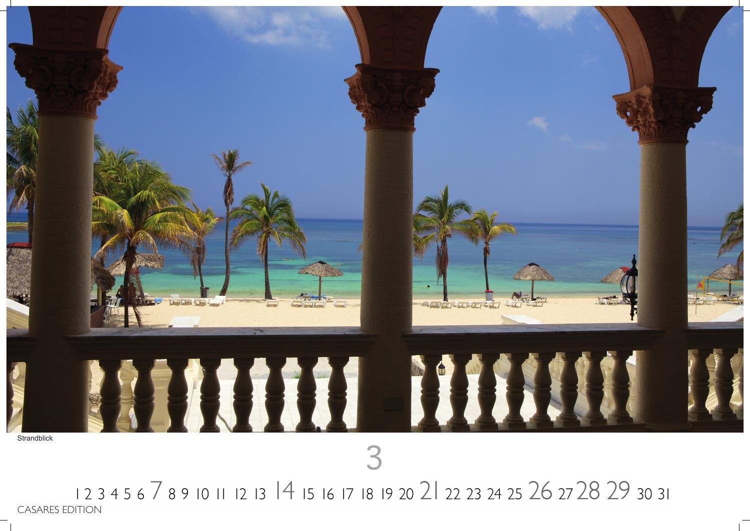 Beispielinhalt (Bild) Cuba Kalender 2027 - Wandkalender | Fotokalender Karibik 35x50cm - Farbenfroher mit beeindruckenden Kuba-Motiven, perfekte Deko & Geschenkidee