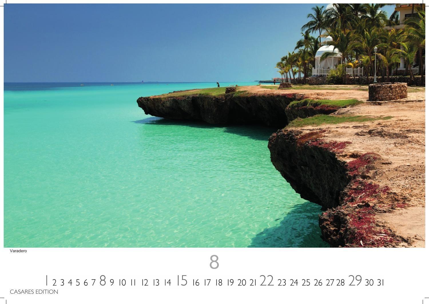 Beispielinhalt (Bild) Cuba Kalender 2027 - Wandkalender | Fotokalender Karibik 35x50cm - Farbenfroher mit beeindruckenden Kuba-Motiven, perfekte Deko & Geschenkidee