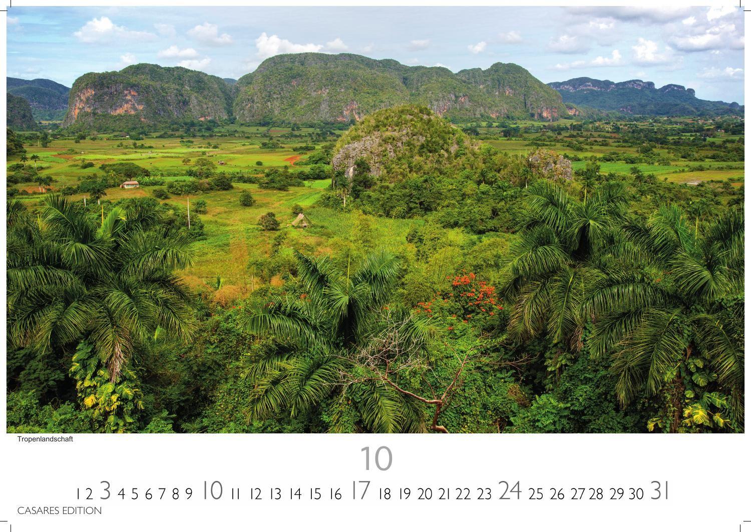 Beispielinhalt (Bild) Cuba Kalender 2027 - Wandkalender | Fotokalender Karibik 35x50cm - Farbenfroher mit beeindruckenden Kuba-Motiven, perfekte Deko & Geschenkidee
