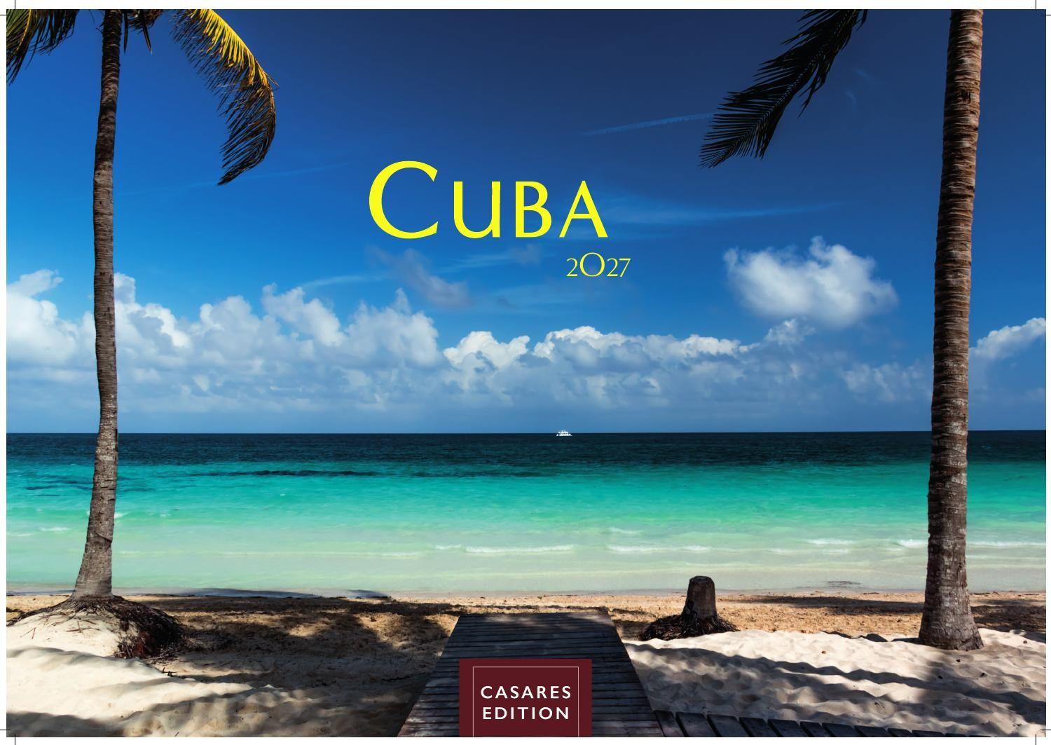 Vorderes Coverbild Cuba Kalender 2027 - Wandkalender | Fotokalender Karibik 35x50cm - Farbenfroher mit beeindruckenden Kuba-Motiven, perfekte Deko & Geschenkidee
