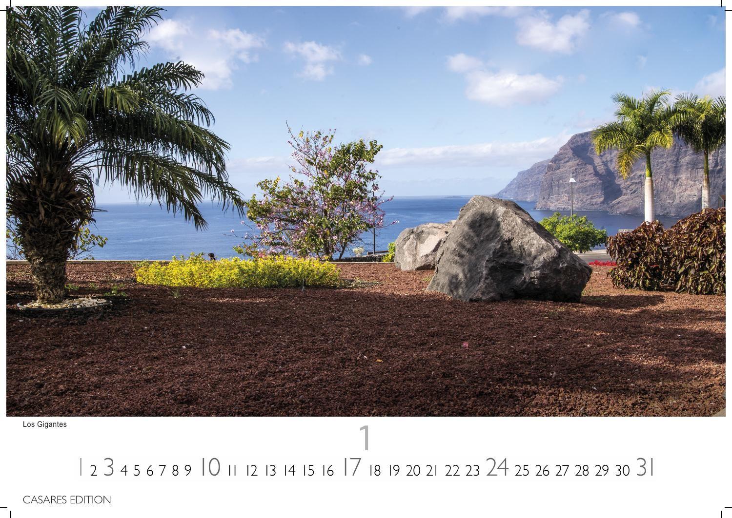 Beispielinhalt (Bild) Teneriffa Kalender 2027 - Wandkalender | Fotokalender Spanien 24x35 cm - . mit atemberaubenden Fotos von Teneriffa, Natur, Stränden & Sehenswürdigkeiten | Perfekt für Fans der Kanarischen Insel.