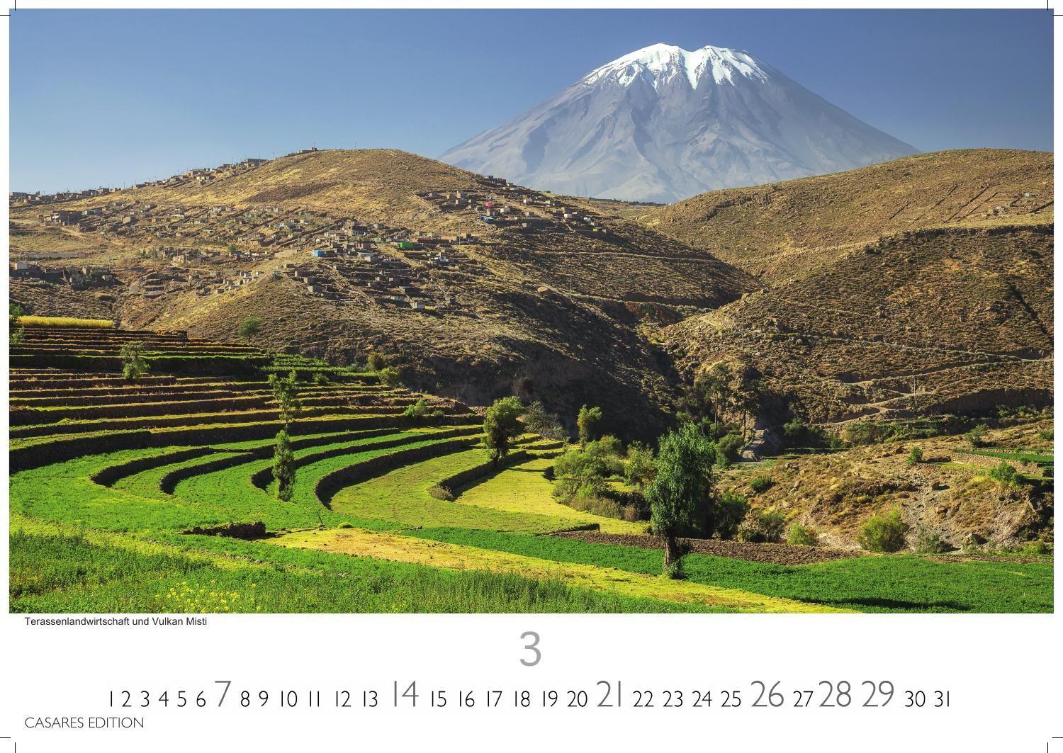 Beispielinhalt (Bild) Peru Kalender 2027 - Wandkalender | Fotokalender Südamerika 24x35cm - Bildkalender mit faszinierenden Natur- und Kulturszenen für Reisefans, Südamerika-Liebhaber & Träumer