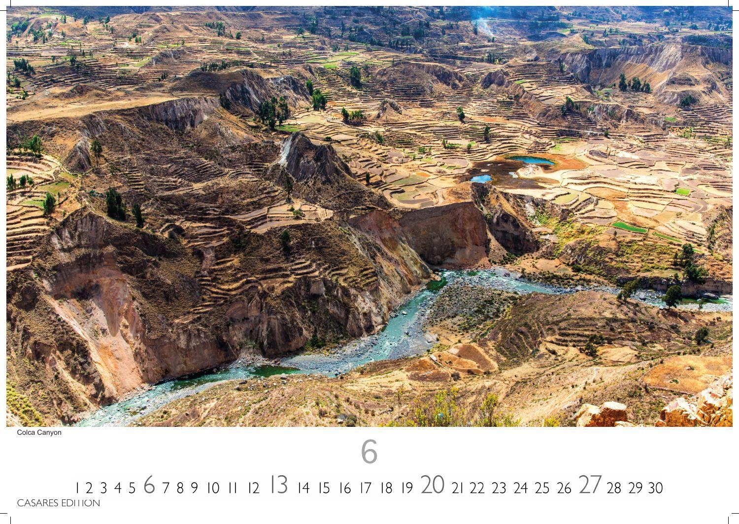 Beispielinhalt (Bild) Peru Kalender 2027 - Wandkalender | Fotokalender Südamerika 24x35cm - Bildkalender mit faszinierenden Natur- und Kulturszenen für Reisefans, Südamerika-Liebhaber & Träumer