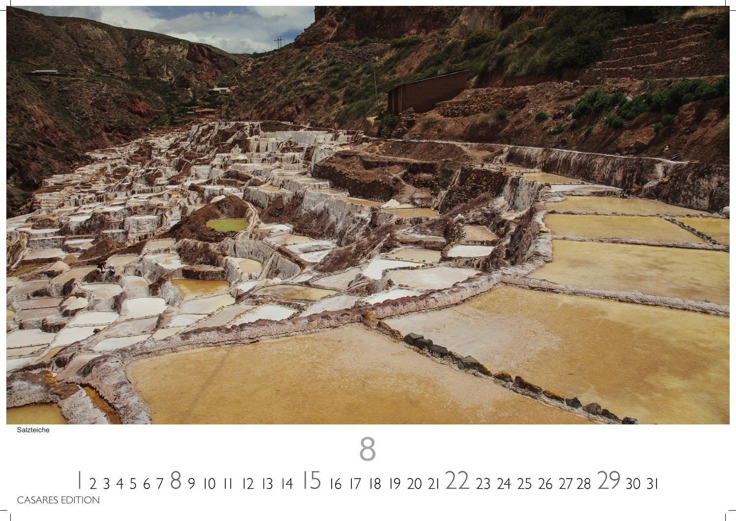 Beispielinhalt (Bild) Peru Kalender 2027 - Wandkalender | Fotokalender Südamerika 24x35cm - Bildkalender mit faszinierenden Natur- und Kulturszenen für Reisefans, Südamerika-Liebhaber & Träumer