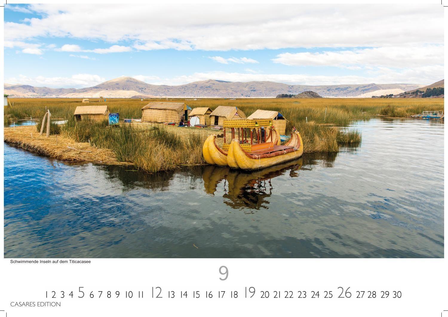Beispielinhalt (Bild) Peru Kalender 2027 - Wandkalender | Fotokalender Südamerika 24x35cm - Bildkalender mit faszinierenden Natur- und Kulturszenen für Reisefans, Südamerika-Liebhaber & Träumer