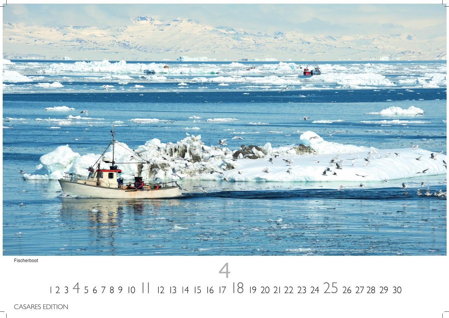 Beispielinhalt (Bild) Grönland Kalender 2027 - Wandkalender | Fotokalender Nordeuropa 24x35cm - . mit beeindruckenden Naturaufnahmen, Perfekt für Natur- und Reisebegeisterte