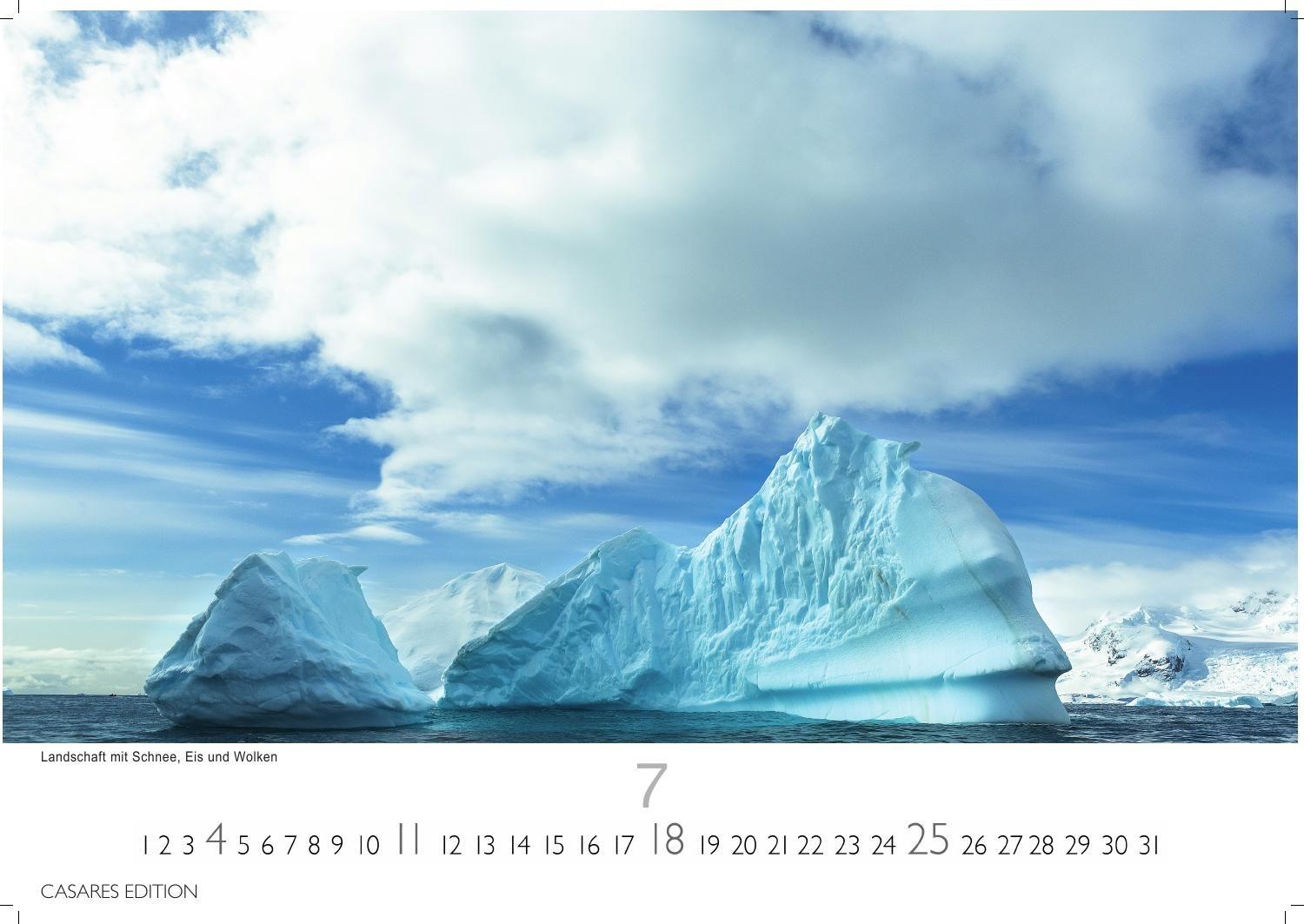 Beispielinhalt (Bild) Grönland Kalender 2027 - Wandkalender | Fotokalender Nordeuropa 24x35cm - . mit beeindruckenden Naturaufnahmen, Perfekt für Natur- und Reisebegeisterte