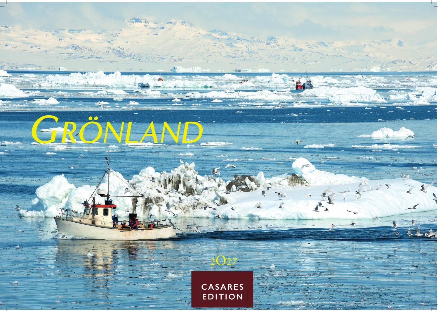 Vorderes Coverbild Grönland Kalender 2027 - Wandkalender | Fotokalender Nordeuropa 24x35cm - . mit beeindruckenden Naturaufnahmen, Perfekt für Natur- und Reisebegeisterte