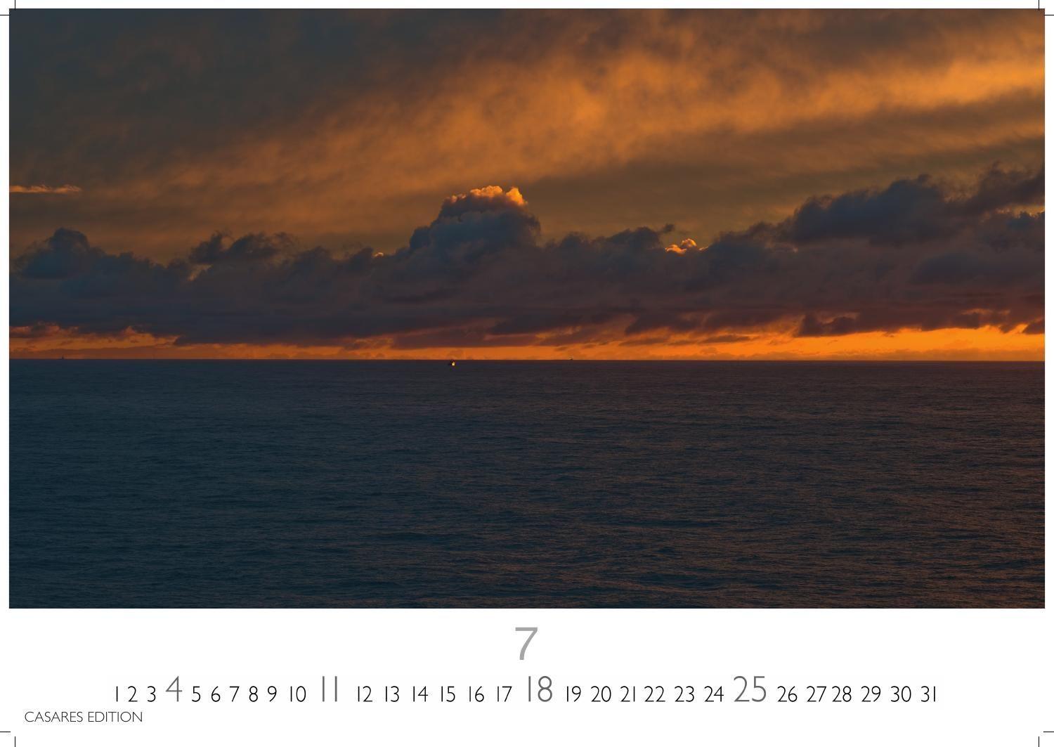 Beispielinhalt (Bild) Nordisches Licht Kalender 2027 - Wandkalender | Fotokalender Naturkalender 35x50cm- mit 12 faszinierenden Fotografien von Landschaften im mildem nordischen Licht