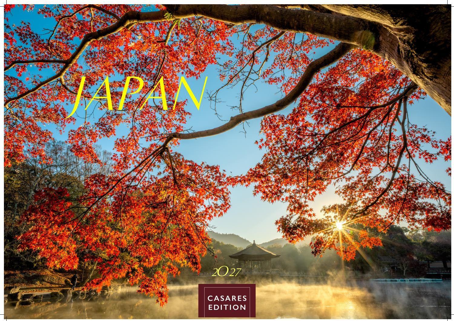 Vorderes Coverbild Japan Kalender 2027 - Wandkalender | Fotokalender Asien 35x50cm Grosses Format - Hochwertiger . mit landestypischen Motiven | Perfekt für Japan-Liebhaber