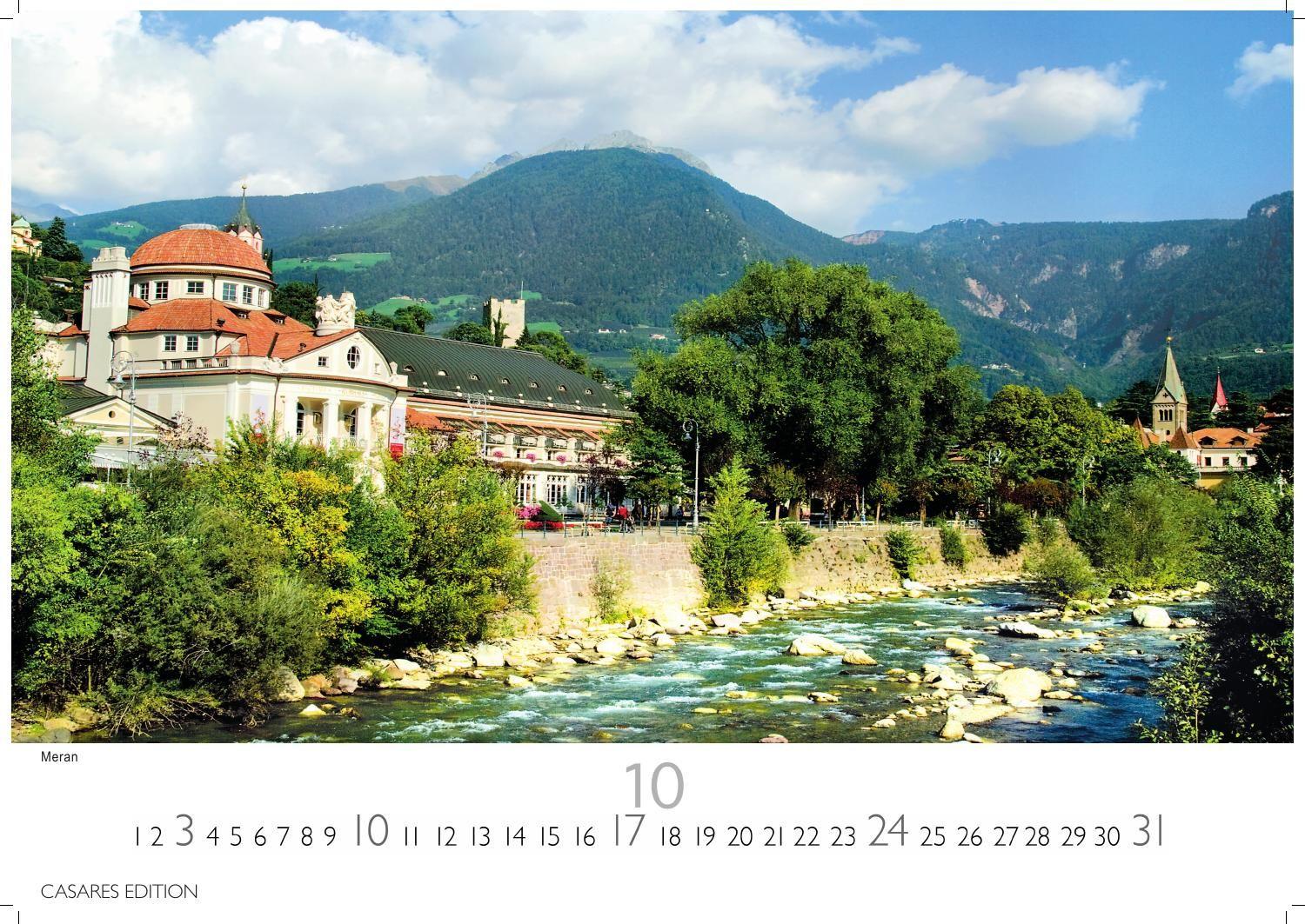 Beispielinhalt (Bild) Südtirol Kalender 2027 - Wandkalender | Fotokalender Italien 35x50cm - 12 eindrucksvolle Fotografien aus Südtirol