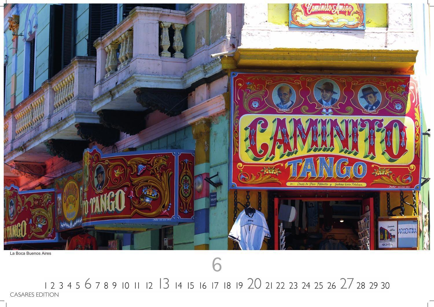 Beispielinhalt (Bild) Argentinien Kalender 2027 - Wandkalender | Fotokalender Südamerika 24x35cm - Bildkalender mit beeindruckenden Fotos von Natur, Kultur & Weite, ideal als Geschenk & Deko