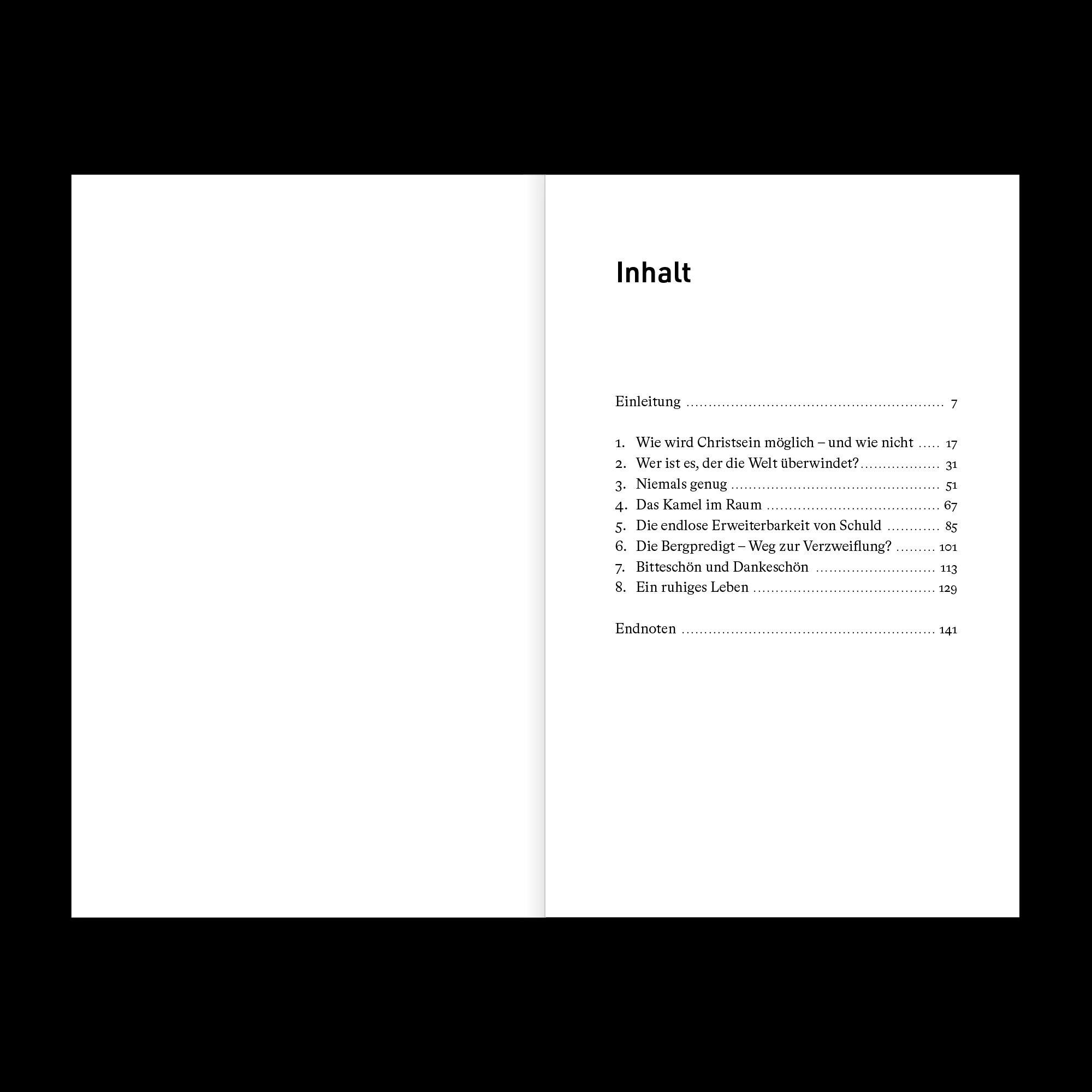 Beispielinhalt (Bild) Christsein schafft eh keiner