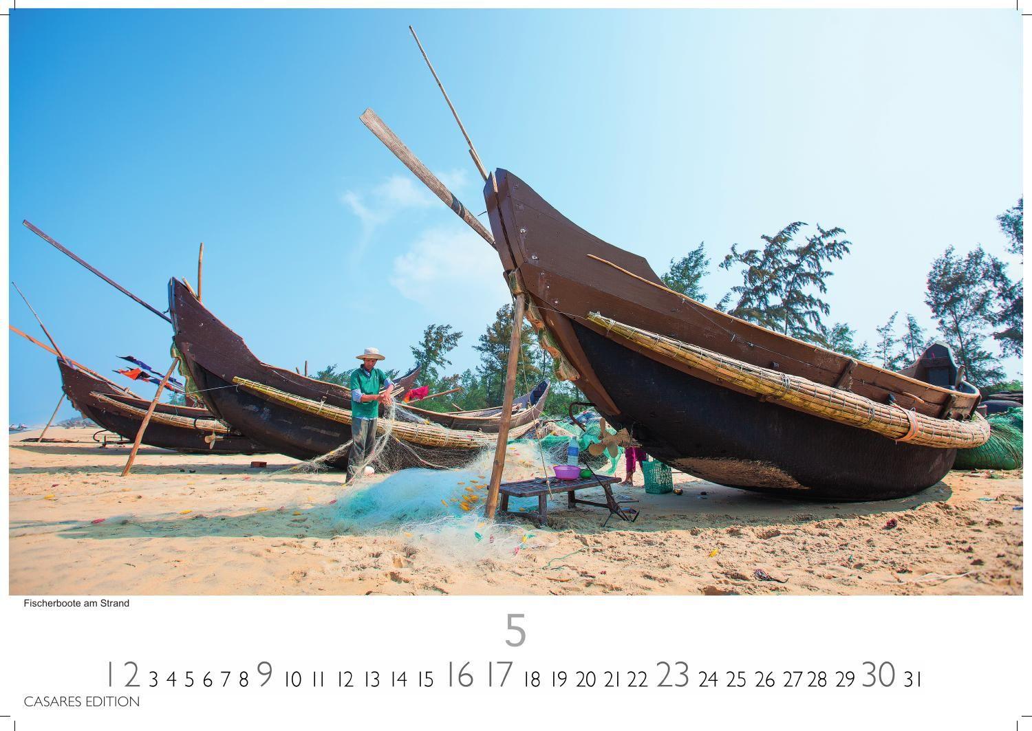 Beispielinhalt (Bild) Vietnam Kalender 2027 - Wandkalender | Fotokalender Asien 35x50cm Grosses Format - Fotos von Vietnams beeindruckenden Landschaften und traditionellem Leben, perfekt für Vietnam-Liebhaber