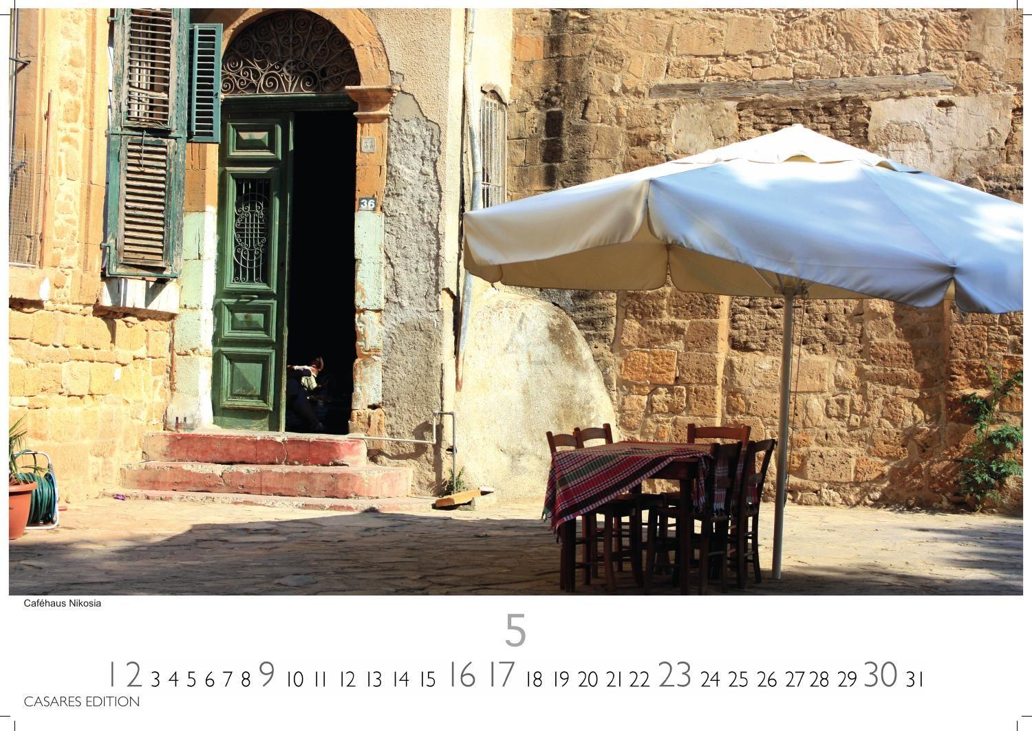 Beispielinhalt (Bild) Zypern Kalender 2027 - Wandkalender | Fotokalender Mittelmeer 35x50cm - Wunderschöne Fotografien von Zypern, Monat für Monat.