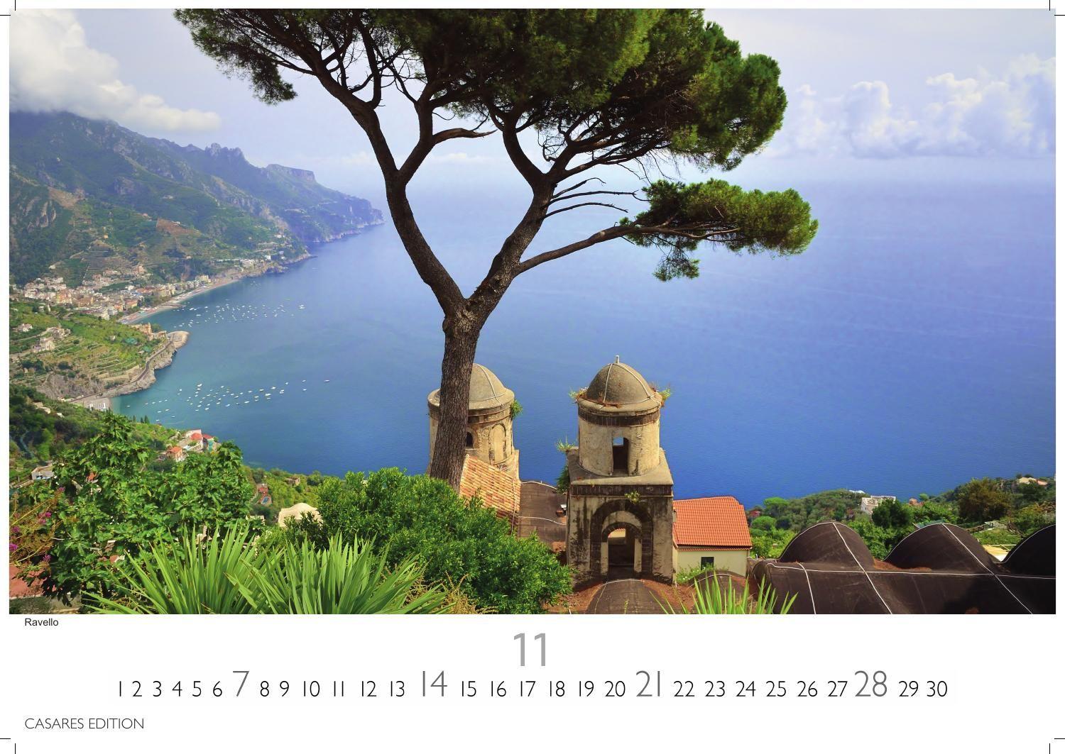 Beispielinhalt (Bild) Golf von Neapel Kalender 2027 - Wandkalender | Fotokalender Italien 24x35 cm -. mit Capri, Ischia & Amalfi Küste