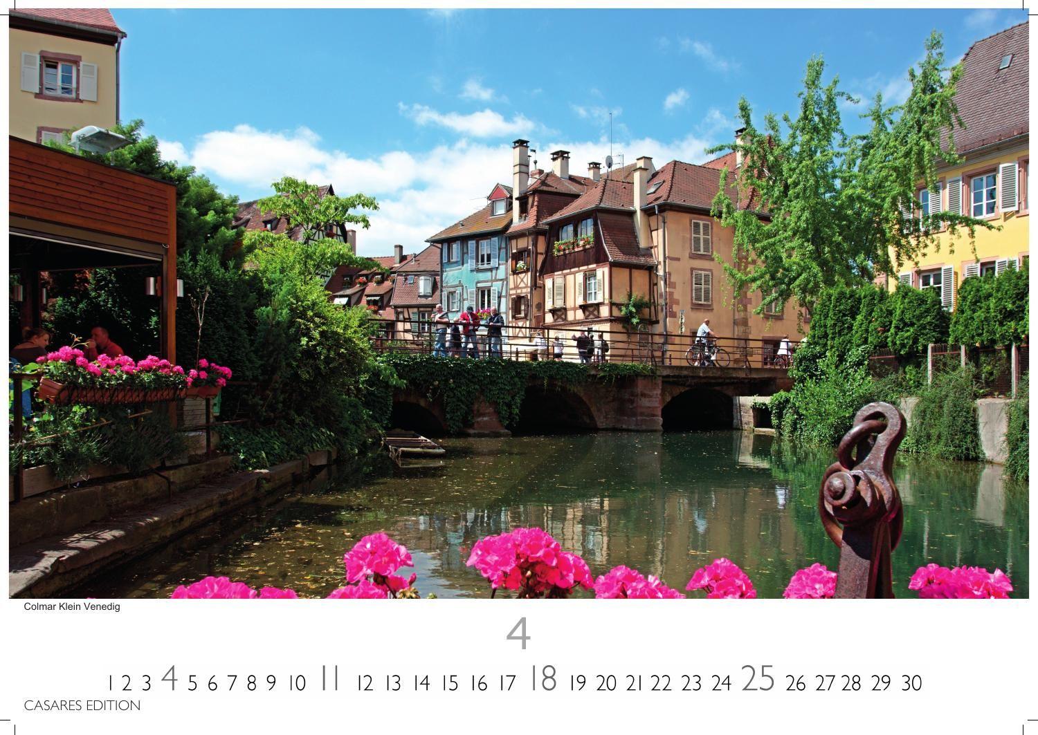 Beispielinhalt (Bild) Frankreich Kalender 2027 - Wandkalender | Fotokalender Frankreich 35x50cm Grosses Format - 12 beeindruckende Highlights von der Schönheit Frankreichs