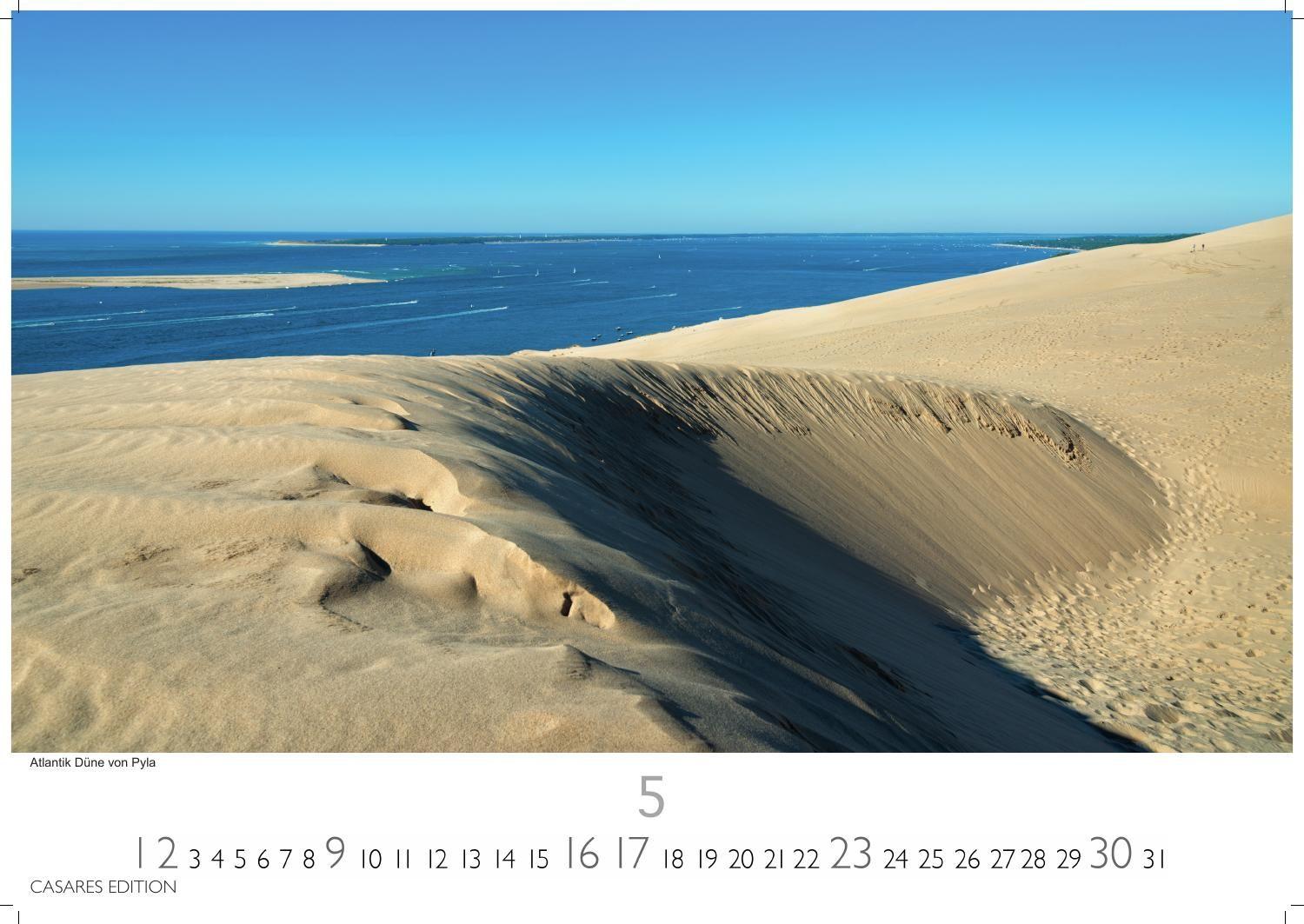 Beispielinhalt (Bild) Frankreich Kalender 2027 - Wandkalender | Fotokalender Frankreich 35x50cm Grosses Format - 12 beeindruckende Highlights von der Schönheit Frankreichs