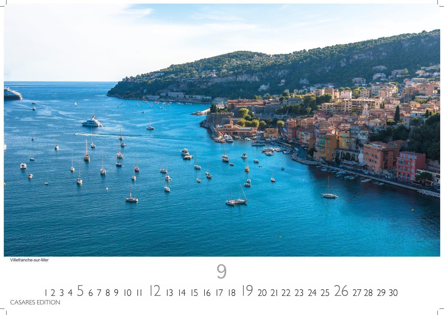 Beispielinhalt (Bild) Frankreich Kalender 2027 - Wandkalender | Fotokalender Frankreich 35x50cm Grosses Format - 12 beeindruckende Highlights von der Schönheit Frankreichs