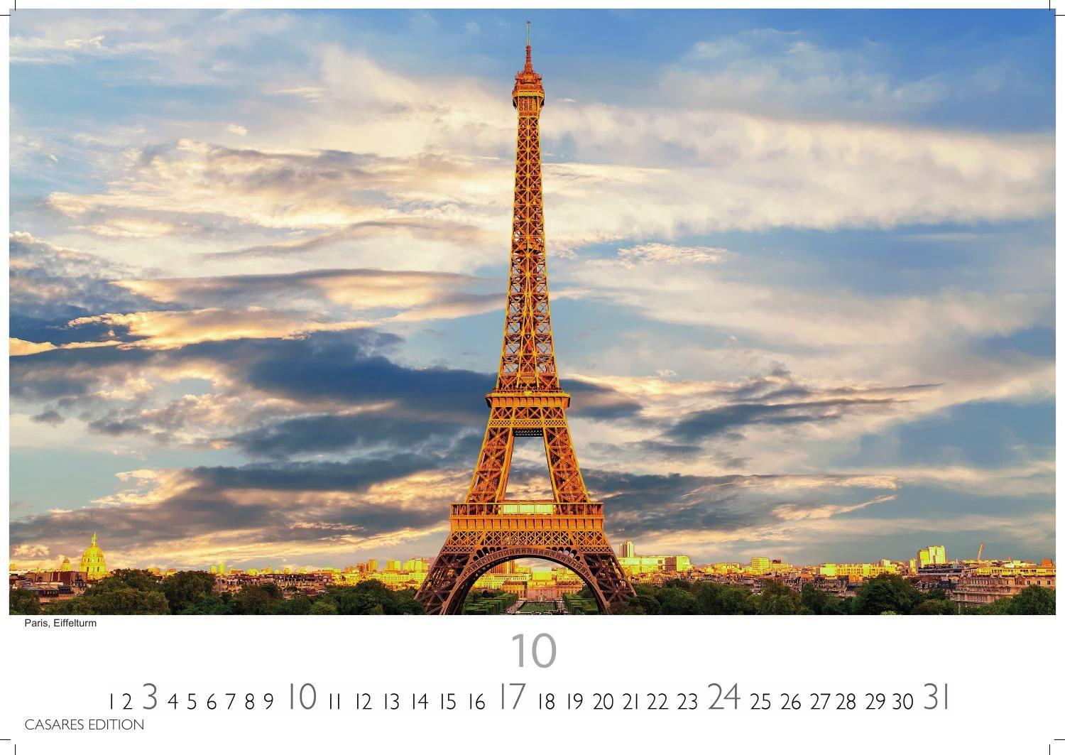 Beispielinhalt (Bild) Frankreich Kalender 2027 - Wandkalender | Fotokalender Frankreich 35x50cm Grosses Format - 12 beeindruckende Highlights von der Schönheit Frankreichs