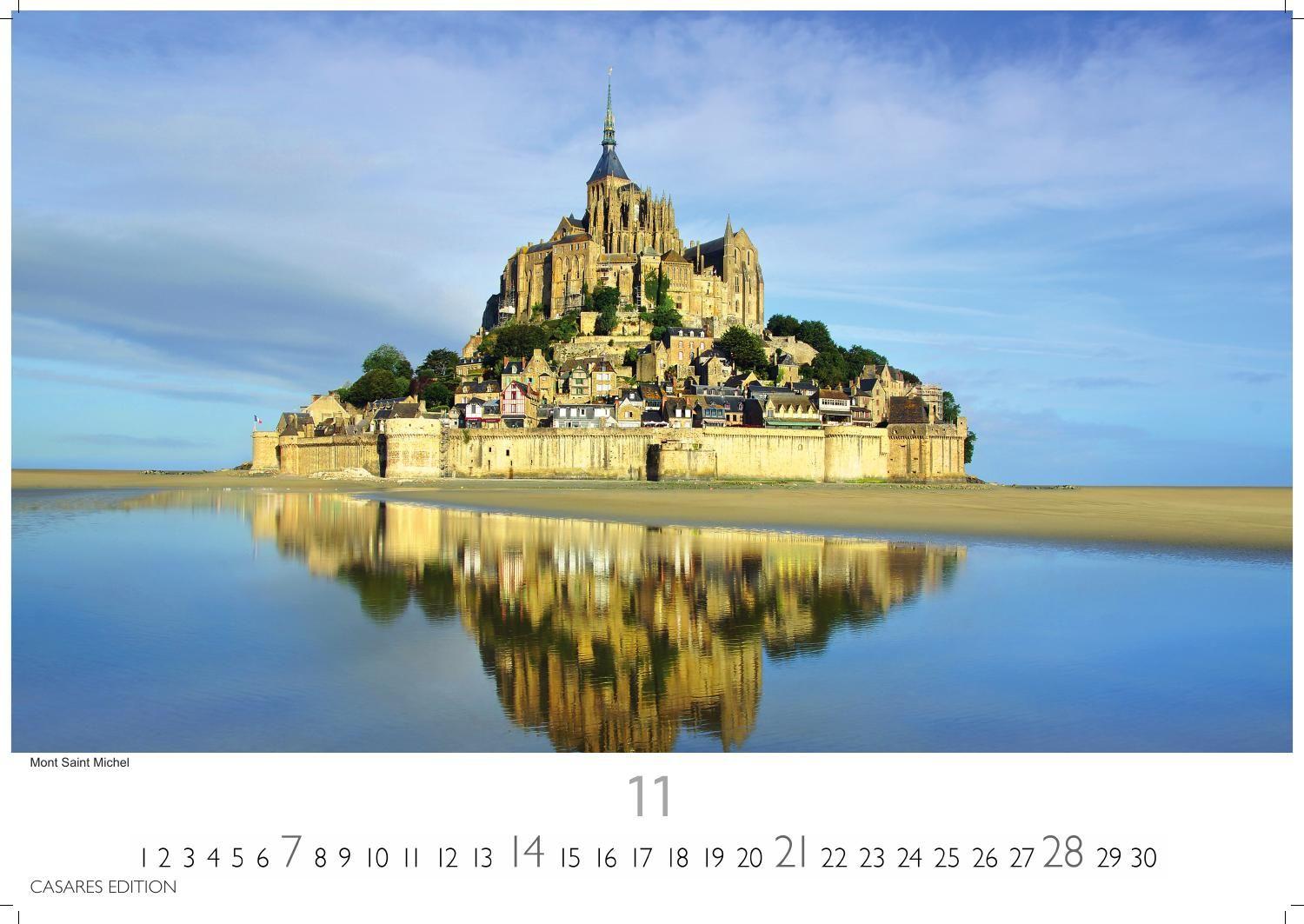 Beispielinhalt (Bild) Frankreich Kalender 2027 - Wandkalender | Fotokalender Frankreich 35x50cm Grosses Format - 12 beeindruckende Highlights von der Schönheit Frankreichs