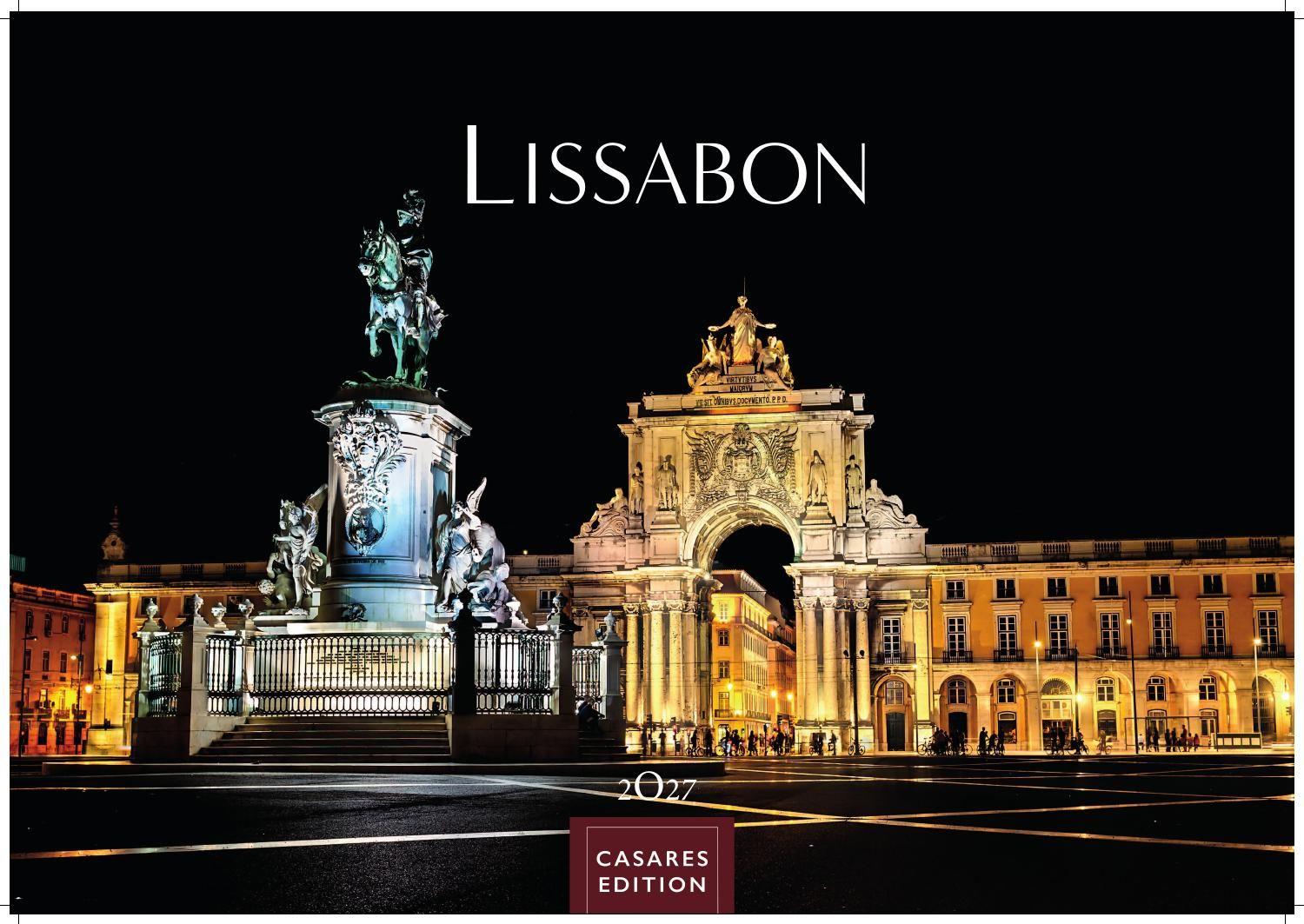 Vorderes Coverbild Lissabon Kalender 2027 - Wandkalender | Fotokalender Portugal 24x35 cm - Atemberaubende Fotos dieser schönen Stadt