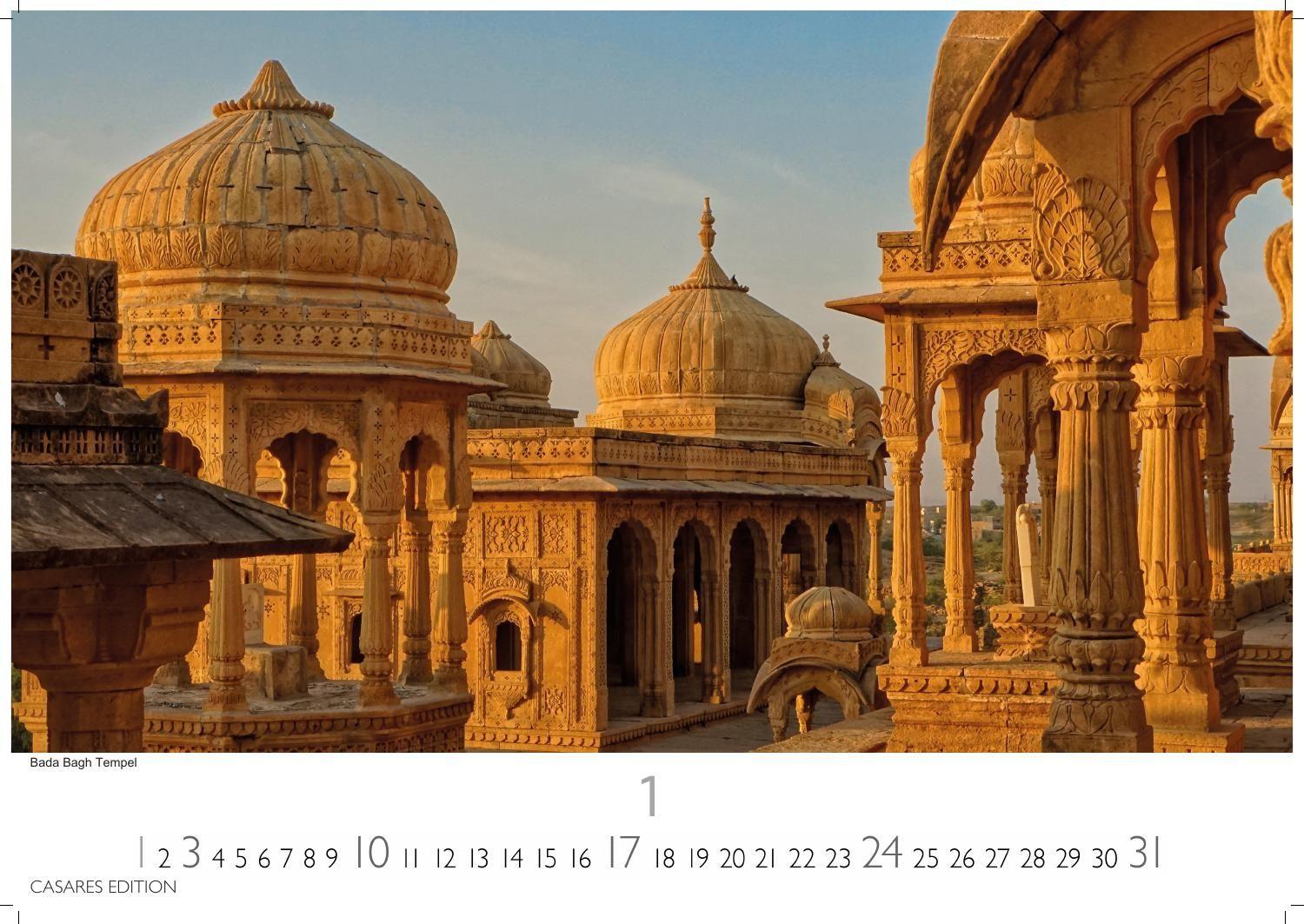 Beispielinhalt (Bild) Indien Kalender 2027 - Wandkalender | Fotokalender Asien 24x35cm - Entdecken Sie die vielfältige Kultur Indiens in 12 faszinierenden Fotos
