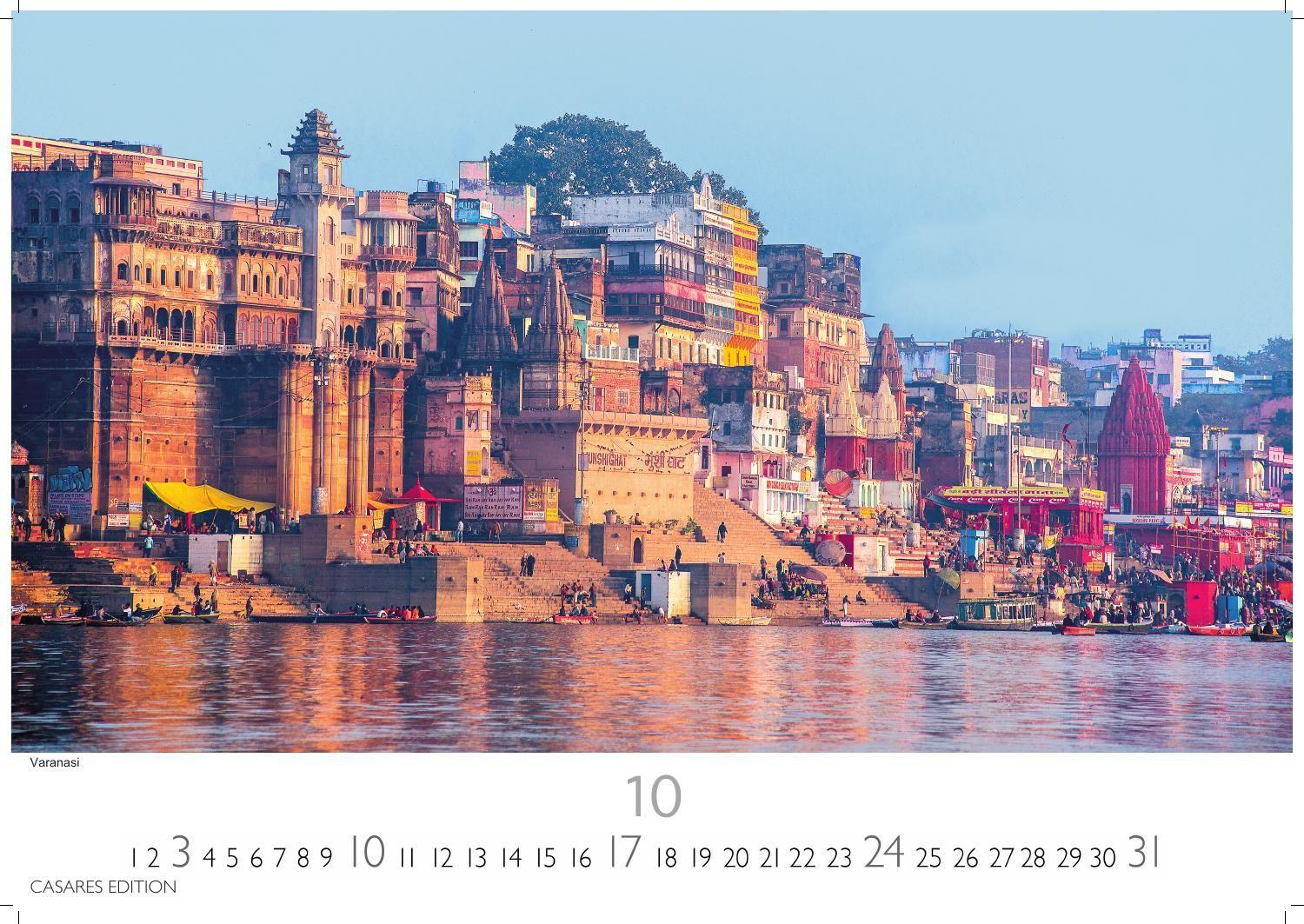 Beispielinhalt (Bild) Indien Kalender 2027 - Wandkalender | Fotokalender Asien 24x35cm - Entdecken Sie die vielfältige Kultur Indiens in 12 faszinierenden Fotos