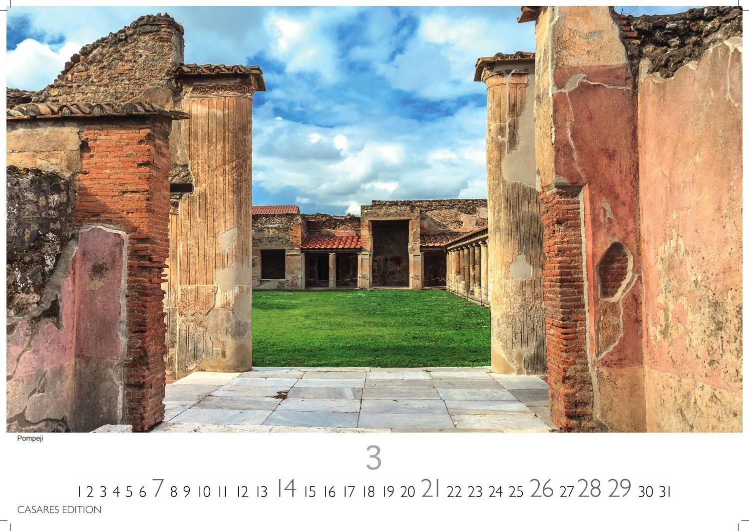 Beispielinhalt (Bild) Golf von Neapel Kalender 2027 - Wandkalender | Fotokalender Italien 35x50 cm - . mit Capri, Ischia & Amalfi Küste