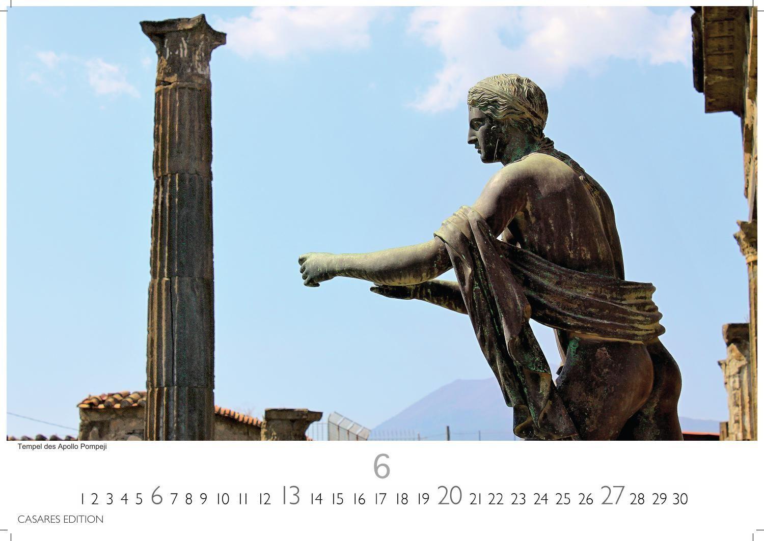 Beispielinhalt (Bild) Golf von Neapel Kalender 2027 - Wandkalender | Fotokalender Italien 35x50 cm - . mit Capri, Ischia & Amalfi Küste