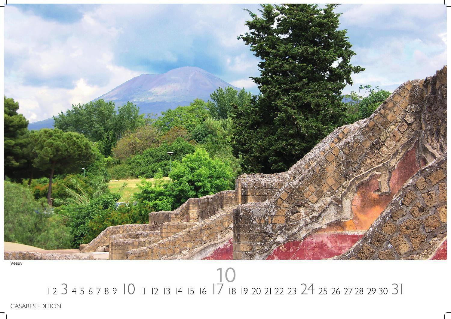 Beispielinhalt (Bild) Golf von Neapel Kalender 2027 - Wandkalender | Fotokalender Italien 35x50 cm - . mit Capri, Ischia & Amalfi Küste