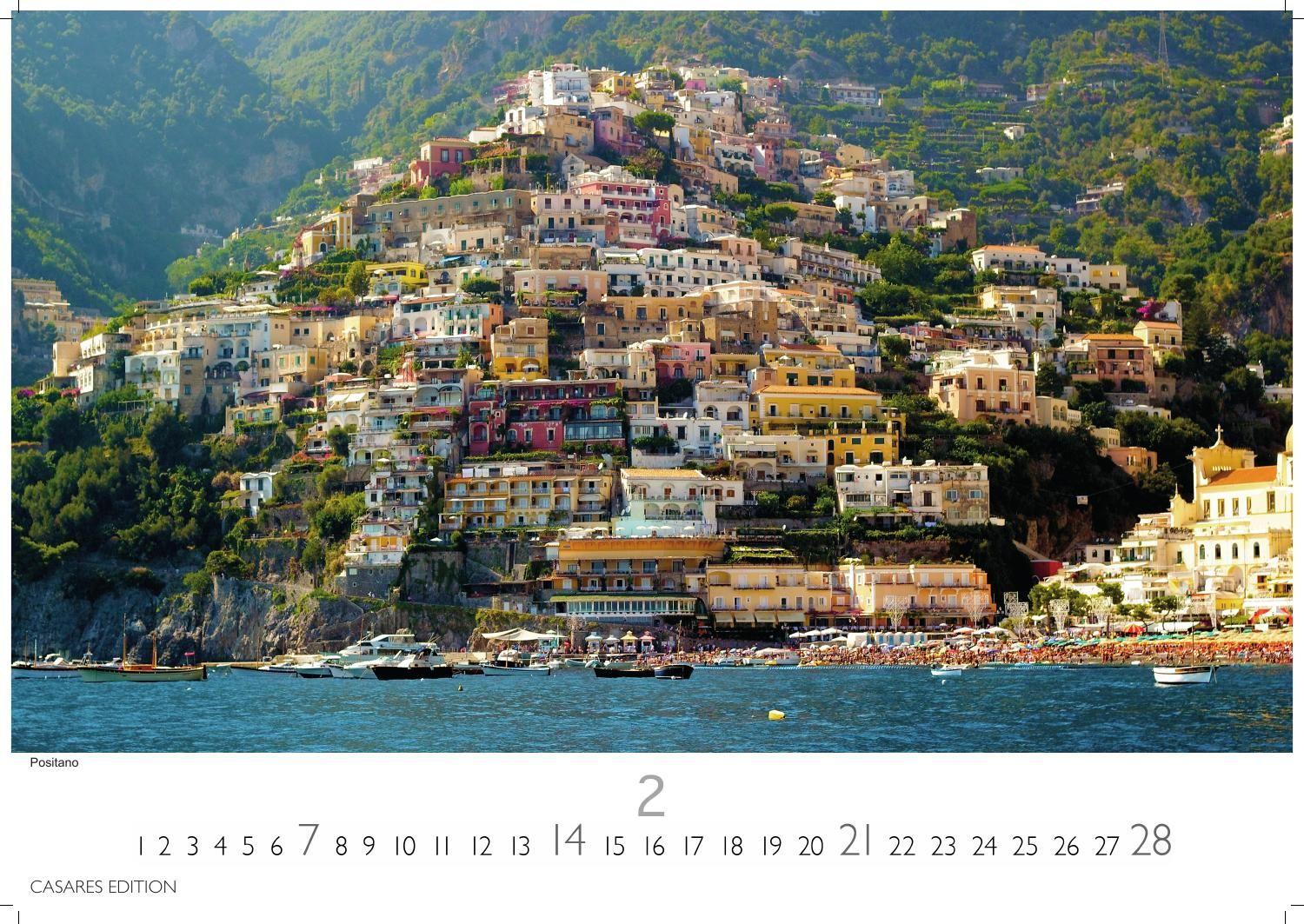 Beispielinhalt (Bild) Golf von Neapel Kalender 2027 - Wandkalender | Fotokalender Italien 35x50 cm - . mit Capri, Ischia & Amalfi Küste