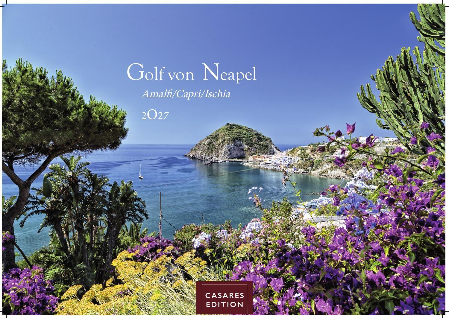 Vorderes Coverbild Golf von Neapel Kalender 2027 - Wandkalender | Fotokalender Italien 35x50 cm - . mit Capri, Ischia & Amalfi Küste